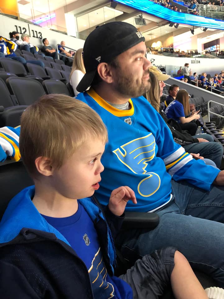 Shea enjoying the game