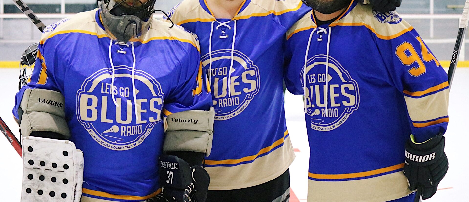 Jeff with some fans sporting their LGBR jerseys in the Ponder Cup Tournament